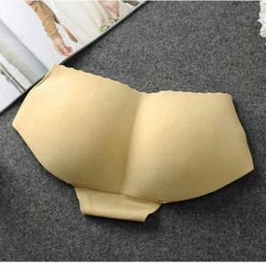 Seamless padded butt lifter shaper panties